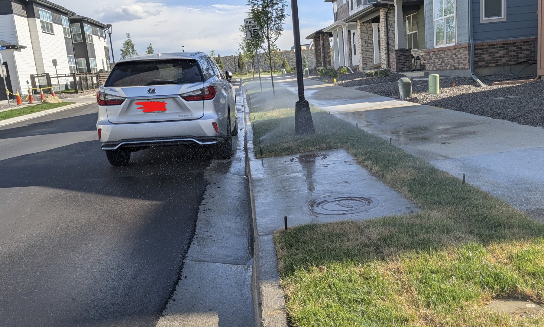 Another car gets it's paint ruined...